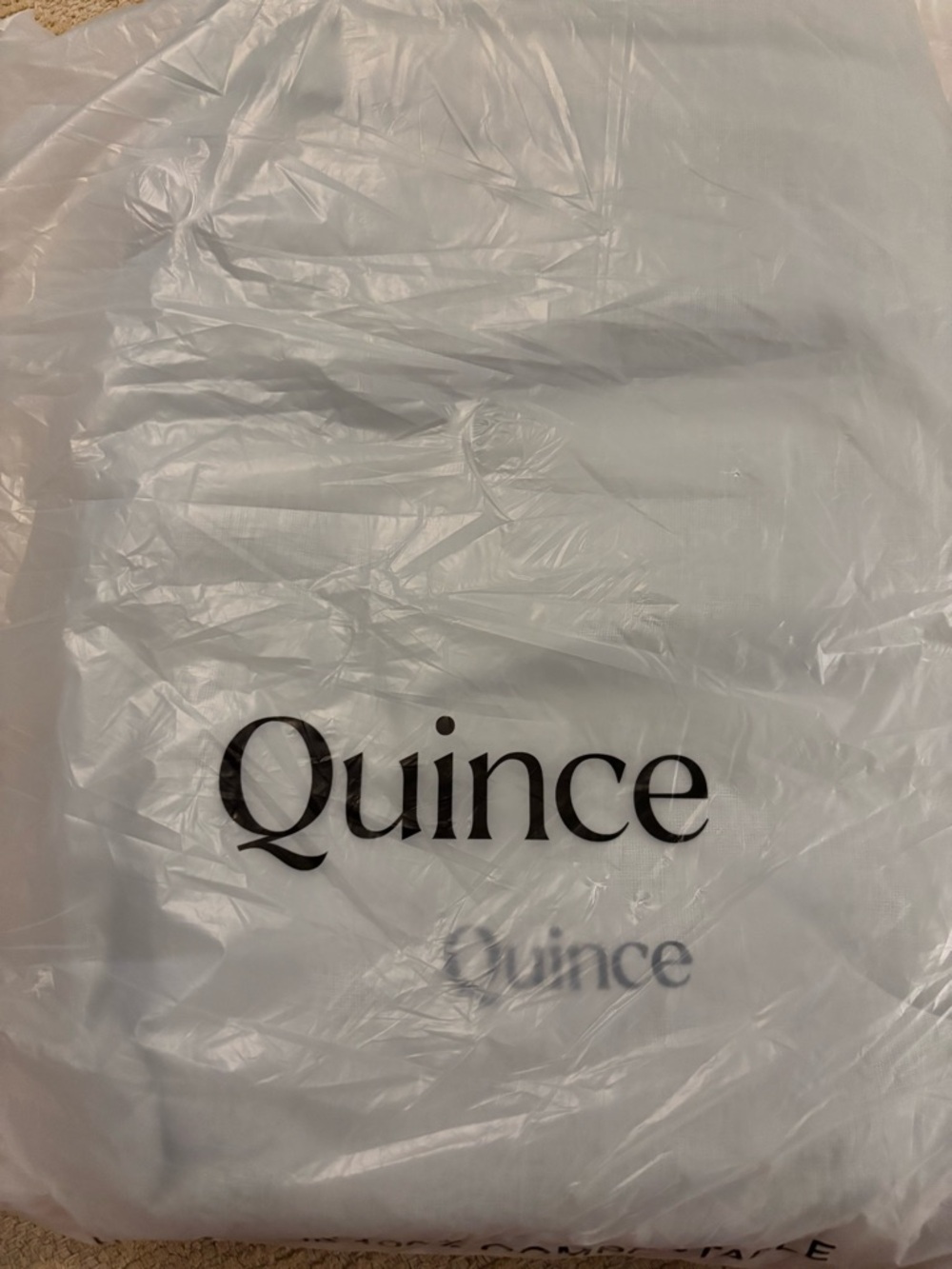 Quince European Linen Duvet Cover - Mist - Picture 5 of 6